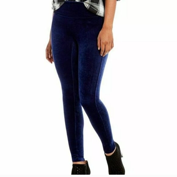 Spanx Blue Velvet Leggings - Picture 7 of 7